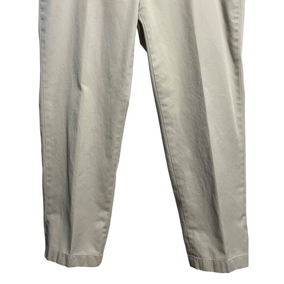 Brooks Brothers Men Advantage Chino Dress Pants W38/L30 Beige 100% Cotton Beige - Picture 3 of 16
